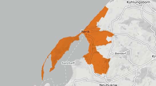 Mietspiegelkarte Ostseebad Rerik